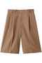 ヴァージンウール混ハーフパンツ ジェイドット/j. ベージュ