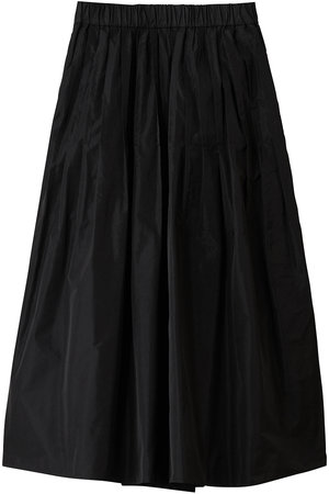 ジェイドット/j.の光沢タフタギャザープリーツスカート(110700/110703)