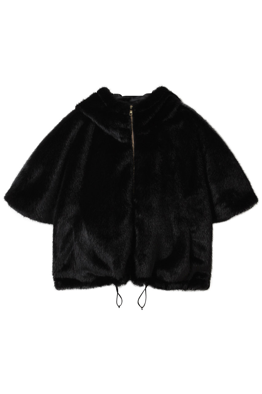 ミンクタッチファー フードブルゾン