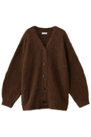 ジェイドット/j.のエアリーアルパカ Vネックカーディガン(110300/110303)