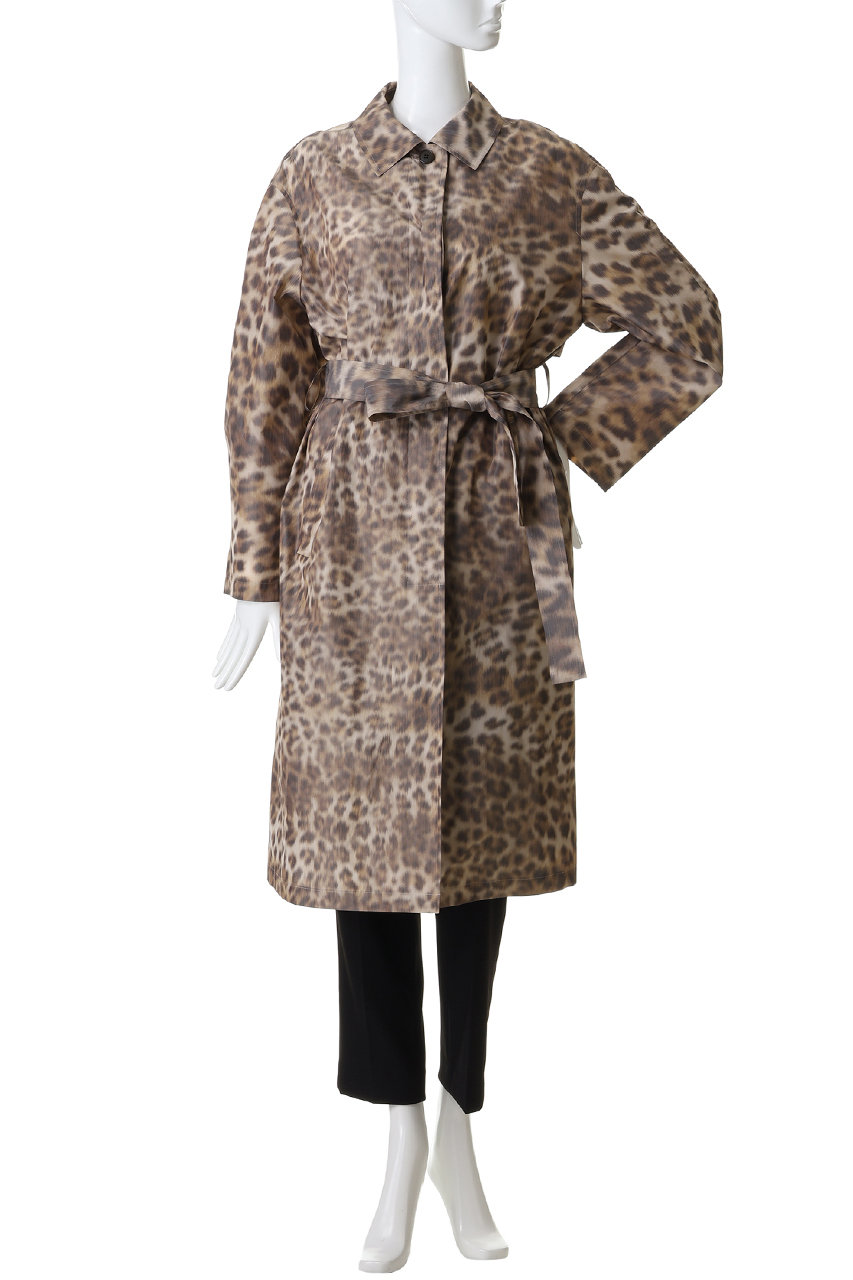 j.(ジェイドット)｜レオパードトレンチコート/アニマル の通販