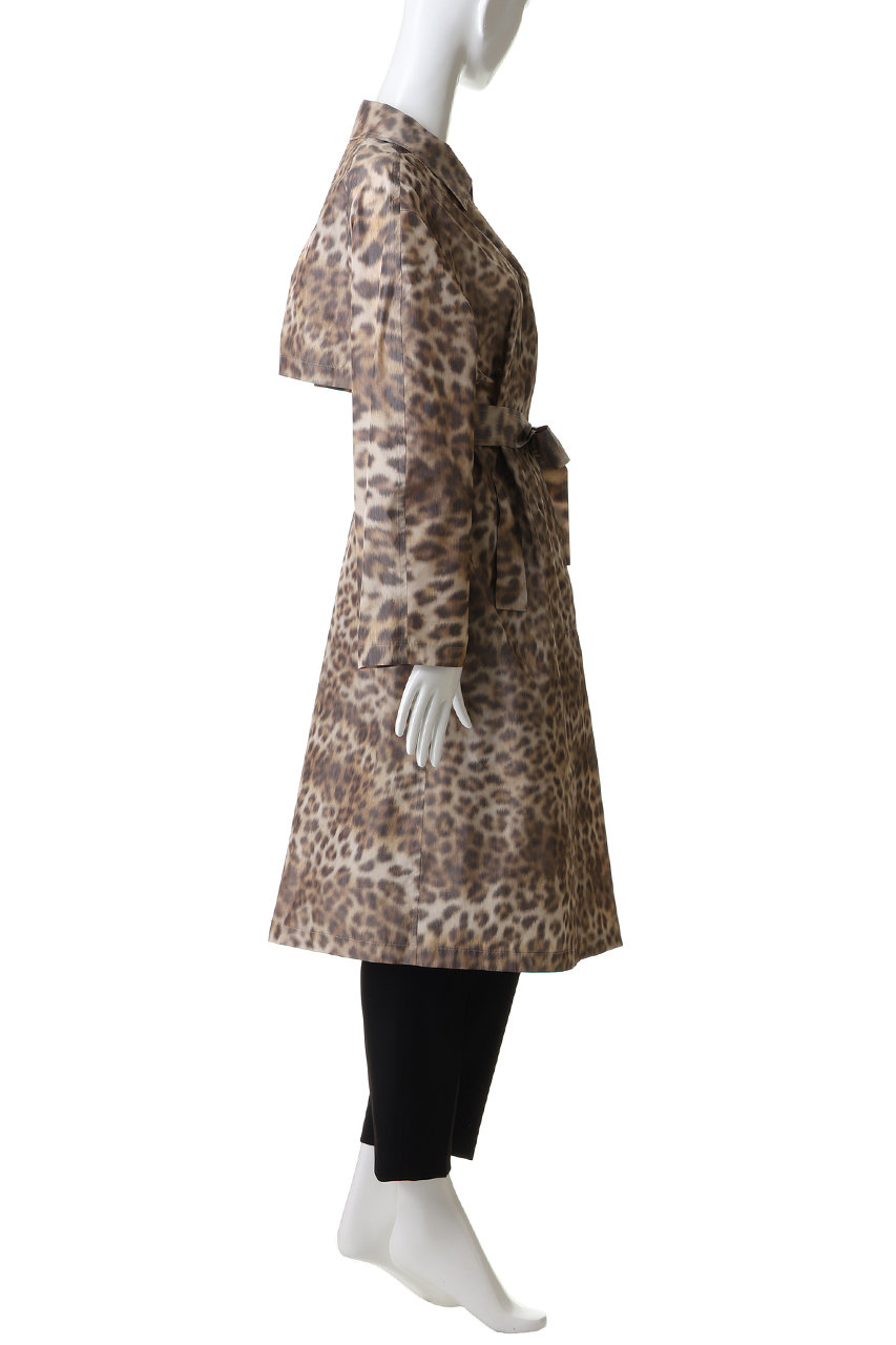 j.(ジェイドット)｜レオパードトレンチコート/アニマル の通販