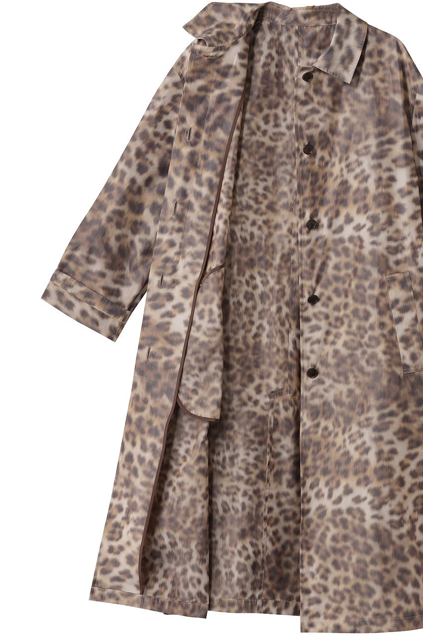 j.(ジェイドット)｜レオパードトレンチコート/アニマル の通販