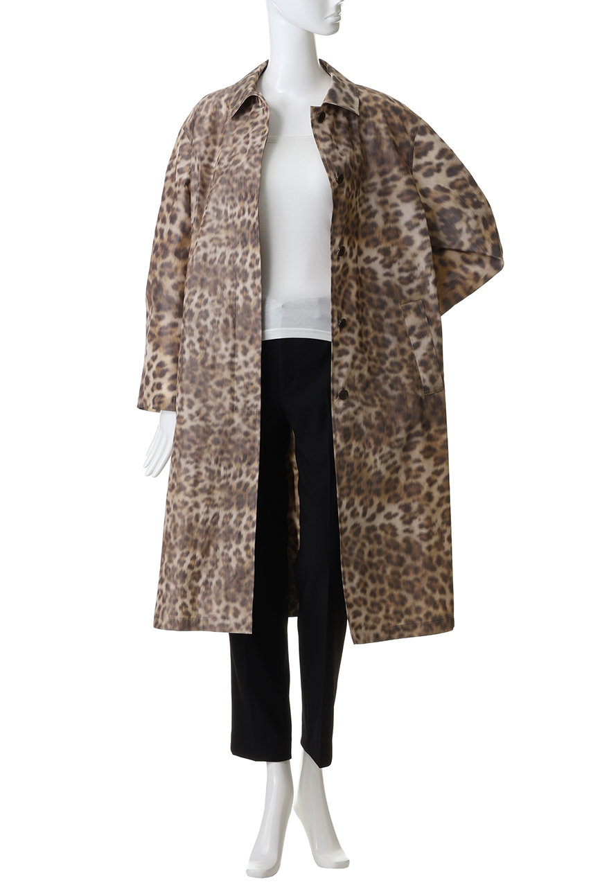 j.(ジェイドット)｜レオパードトレンチコート/アニマル の通販