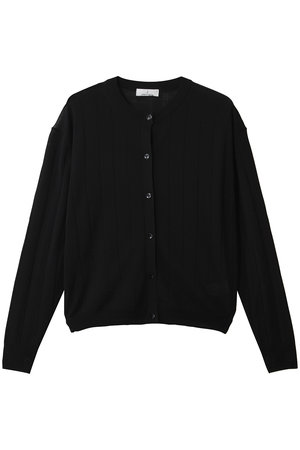 ジェイドット/j.のハイゲージニット 透かし編みカーディガン(110300/110303)