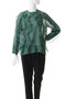 強撚オーガンジー フリルブラウス ジェイドット/j.