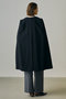 メルトンウールケープコート ジェイドット/j.