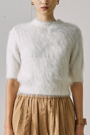 ジェイドット/j.の【予約販売】アルパカシャギーコンパクトトップス(110300/110301)