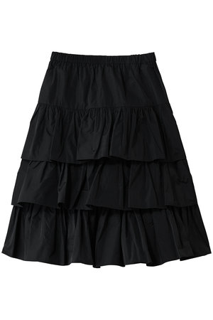 ジェイドット/j.のシルクタフタティアードスカート(110700/110702)