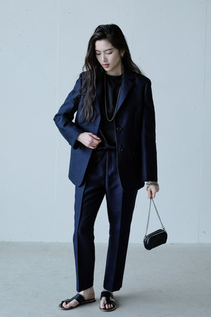 ジェイドット/j.のシルキーダブルフェイス シングルジャケット(110800/110801)