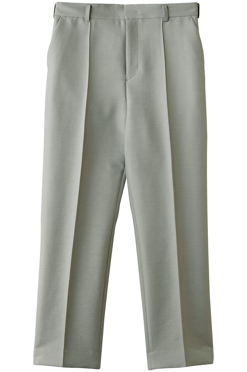 ジェイドット/j.のシルキーダブルフェイス テーパードパンツ(ミントグリーン/14790-517-L)