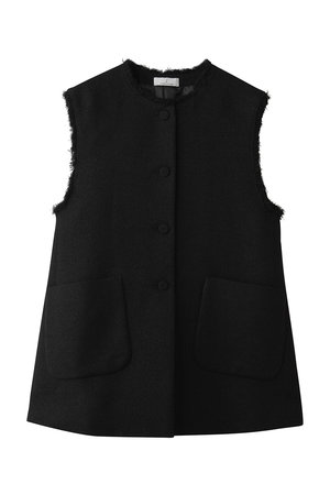 ジェイドット/j.のコットン混ツイード ボタンジレ(110800/110806)