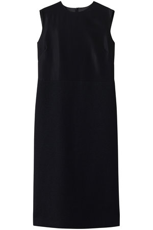 ジェイドット/j.のコットン混ツイード 異素材ワンピース(110500/110503)