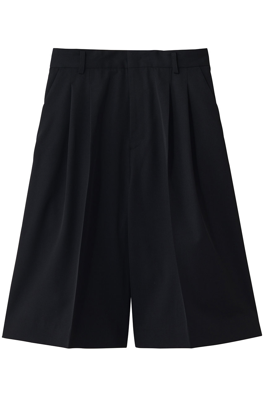 ジェイドット/j.のドライタッチツイル ハーフパンツ(ブラック/14789-090-L)