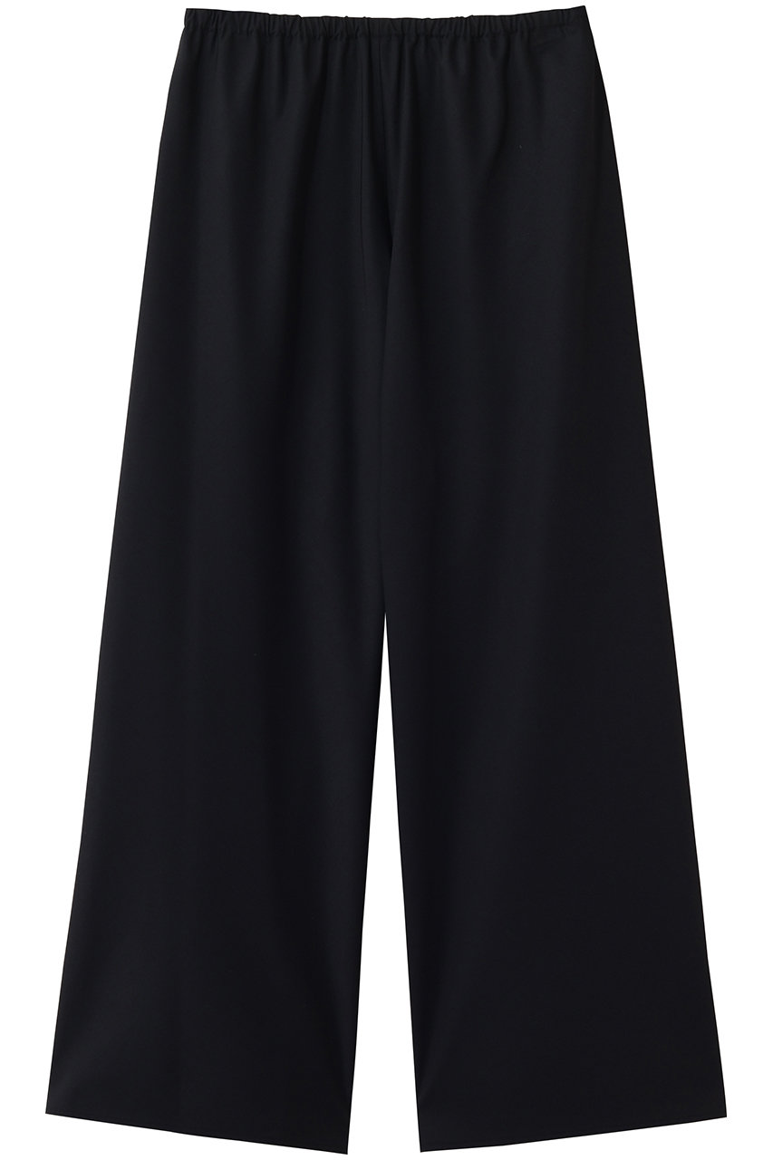 ジェイドット/j.のドライタッチツイル バイアスワイドパンツ(ブラック/14792-680-L)