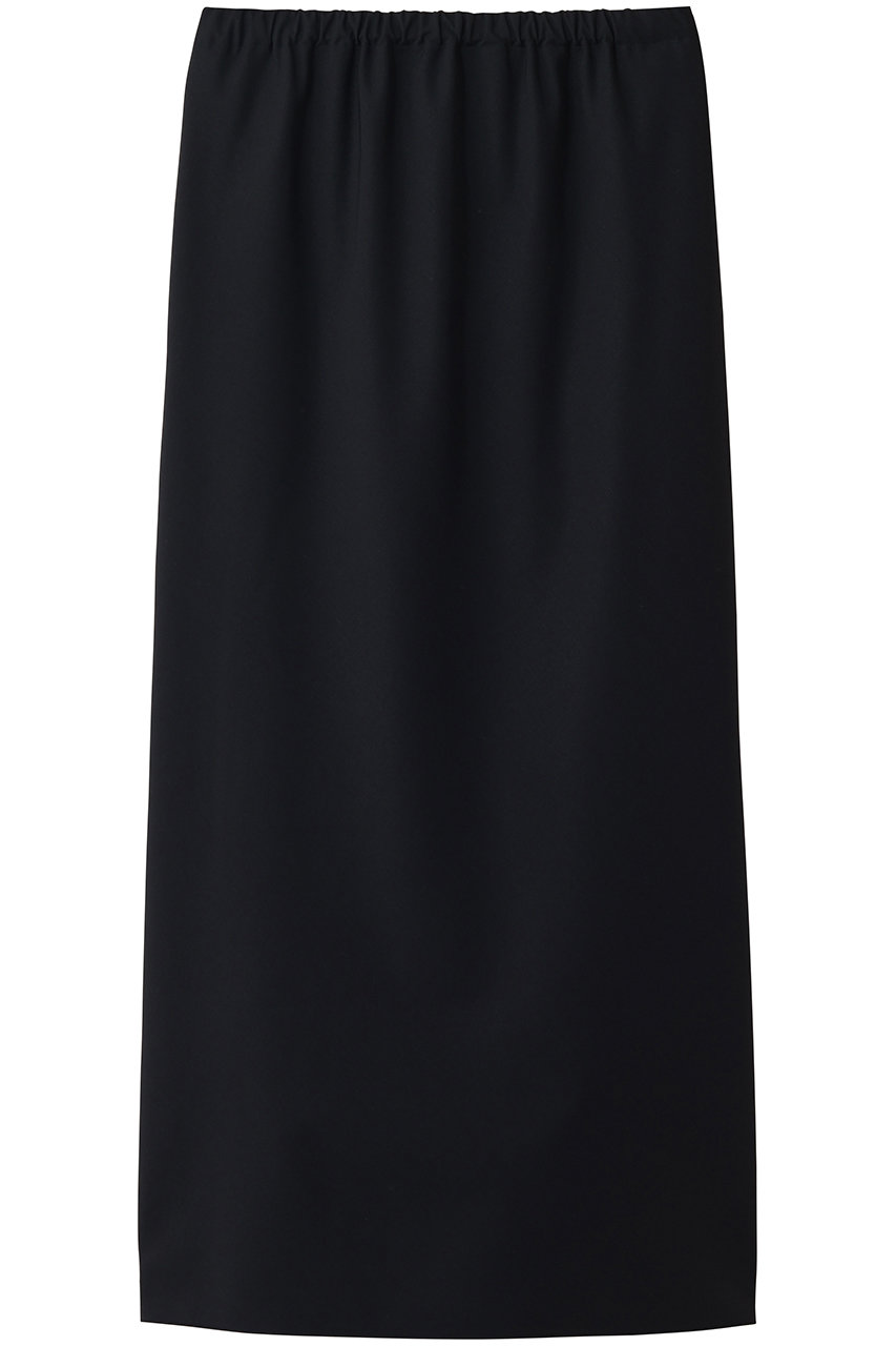 ジェイドット/j.のドライタッチツイル バイアスロングスカート(ブラック/14817-680-L)