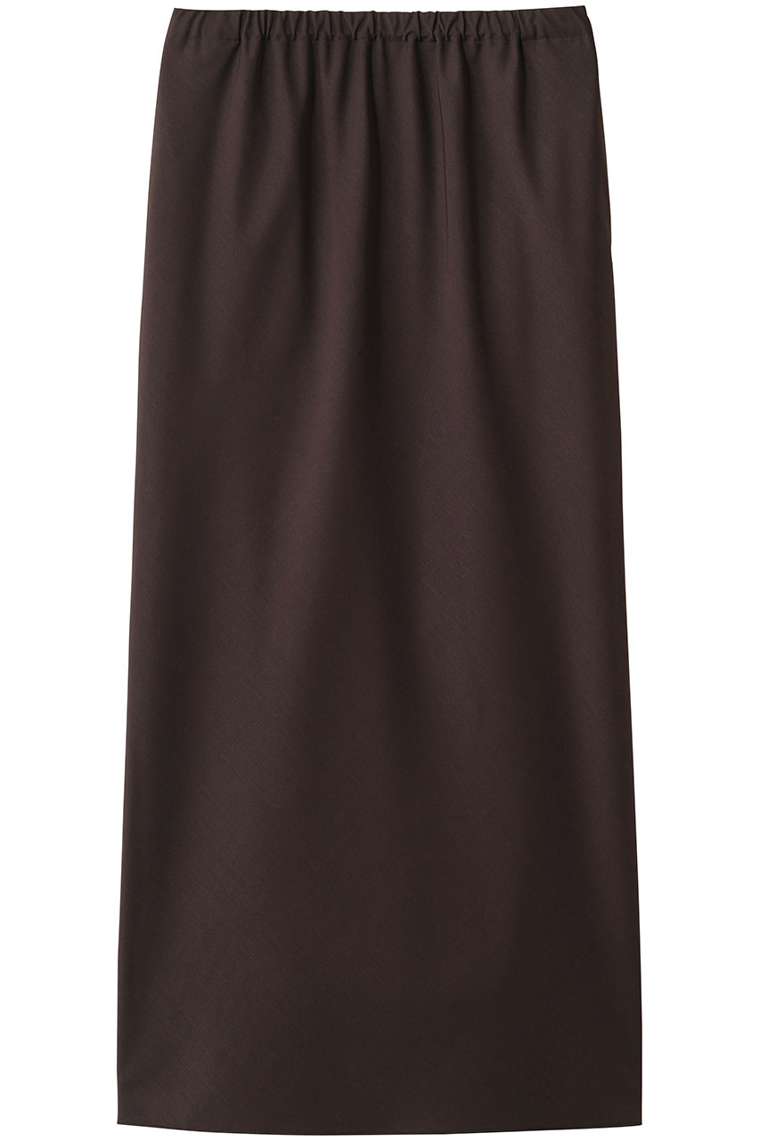 ジェイドット/j.のドライタッチツイル バイアスロングスカート(ブラウン/14817-680-L)