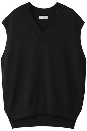 ジェイドット/j.のコットンニット Vネックベスト(110800/110806)