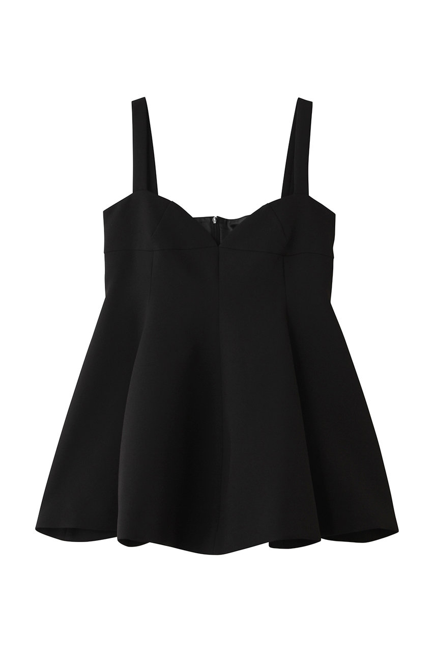 ジェイドット/j.のダブルジョーゼット レイヤードキャミ(ブラック/14826-090-L)