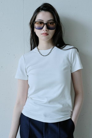 ジェイドット/j.のピュアコットンスムース 半袖T(110100/110102)