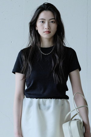 ジェイドット/j.のピュアコットンスムース 半袖T(110100/110102)