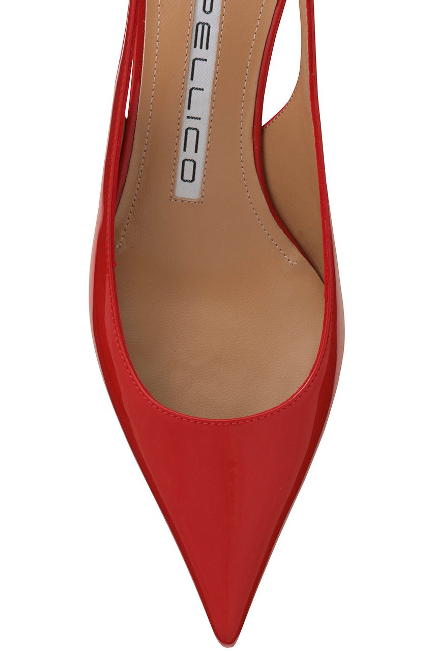PELLICO レッド ポインテッドトゥ 37 j.(ジェイドット)｜【PELLICO】 バックストラップパンプス/レッド の