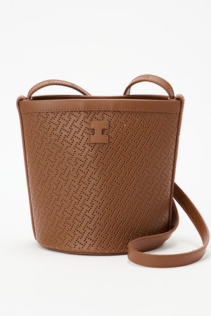 ◇IACUCCI◇フラップハンドバッグショルダーバッグ コーギー 