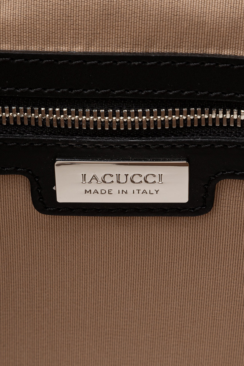 IACUCCI(イアクッチ)|モノグランマ L JACQUARD/RUGA/ブラック IACUCCI(イアクッチ)|モノグランマ L JACQUARD/RUGA/ブラック