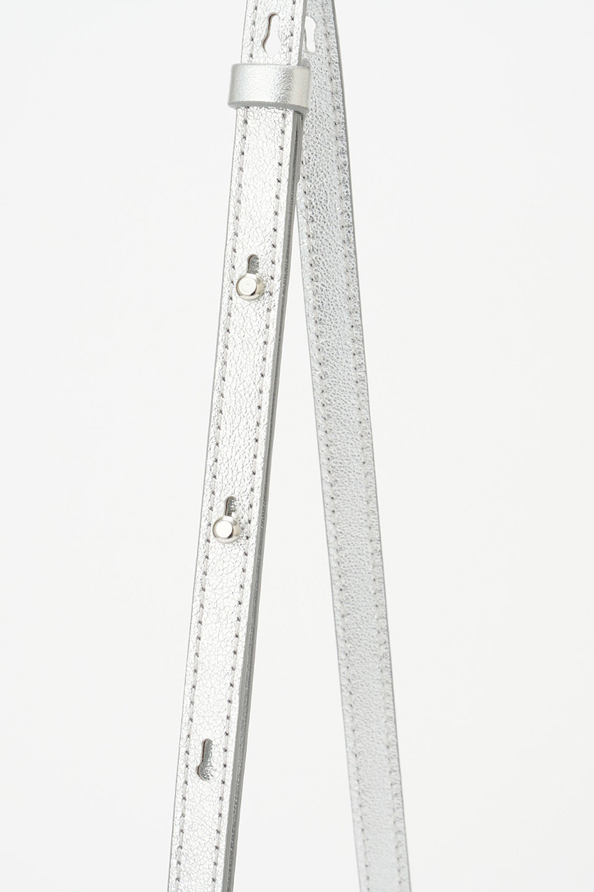 IACUCCI(イアクッチ) ベルタXS ショルダーバック シルバー IACUCCI(イアクッチ)｜ベルタ XS LAMINATO/シルバー の通販