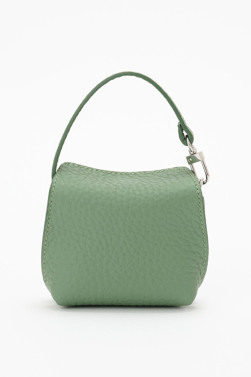 IACUCCI グリーンレザー バッグ ラーナミニポーチ IACUCCI(イアクッチ