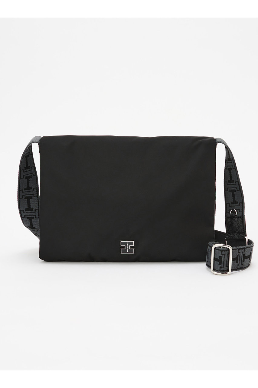 IACUCCI アーゴ ミディアムショルダー NYLON/CERVO (ブラック, F) イアクッチ ELLE SHOP IACUCCI アーゴ ミディアムショルダー NYLON/CERVO (ブラック, F) イアクッチ ELLE SHOP