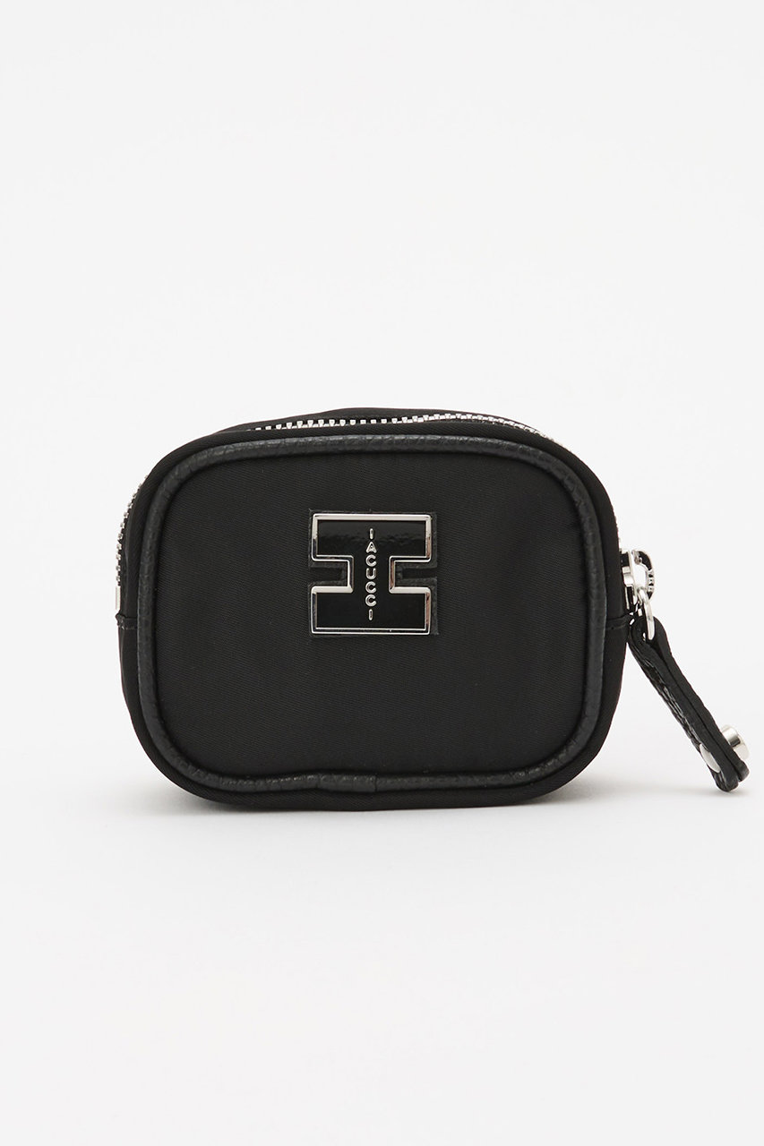 IACUCCI アーゴ チャーム NYLON/CERVO (ブラック, F) イアクッチ ELLE SHOP IACUCCI アーゴ チャーム NYLON/CERVO (ブラック, F) イアクッチ ELLE SHOP