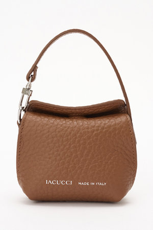 イアクッチ　IACUCCI ファーハンドル　2way ハンドバッグ 朱色 IACUCCI｜イアクッチの通販｜ELLE SHOP (エル・ショップ)
