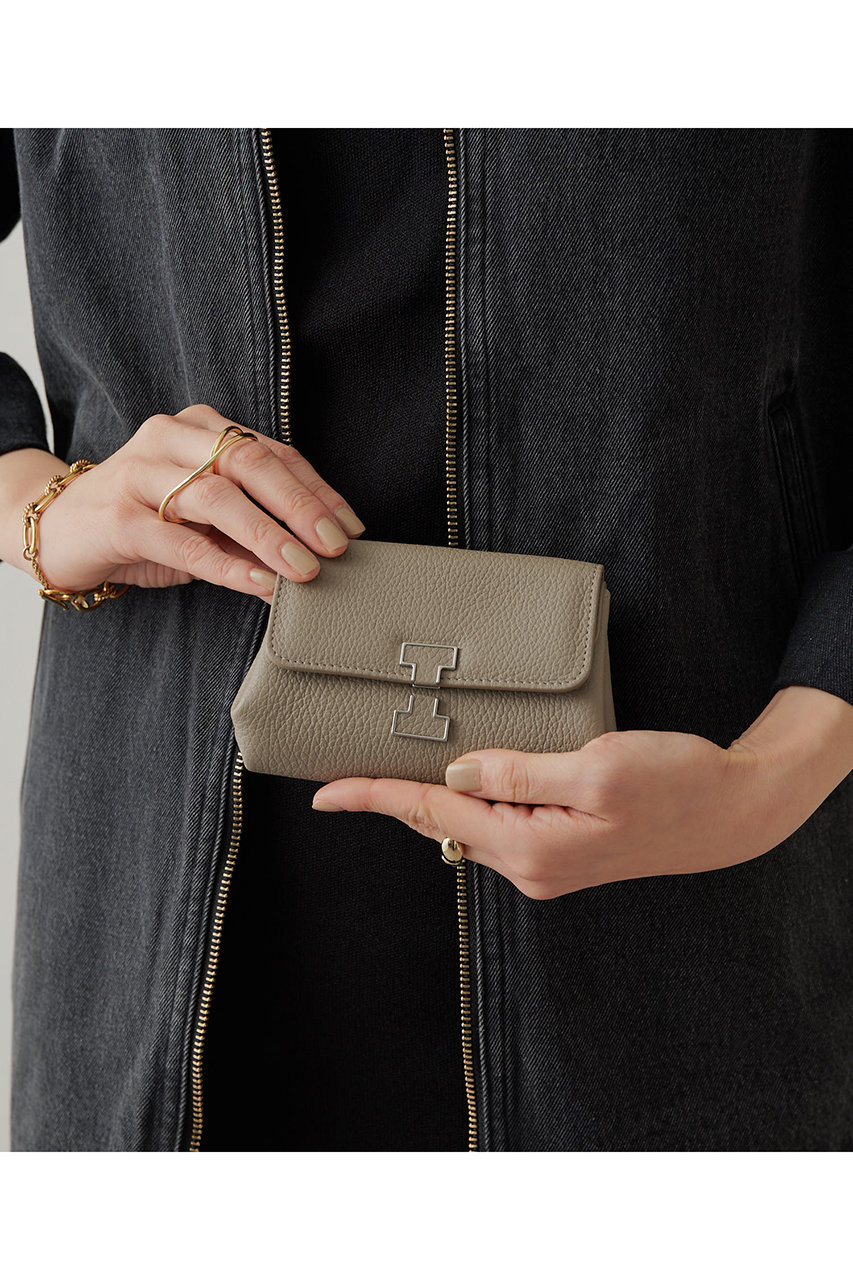 IACUCCI(イアクッチ)｜アバ ウォレット CERVO/グレージュ の通販