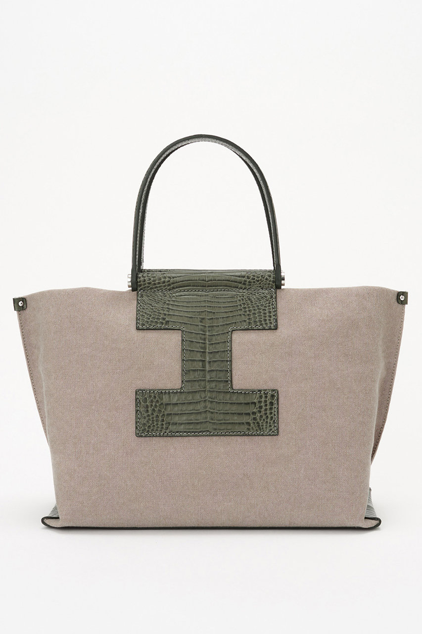 IACUCCI ソルベット M CANVAS/COCCO (オリーブ, F) イアクッチ ELLE SHOP IACUCCI ソルベット M CANVAS/COCCO (オリーブ, F) イアクッチ ELLE SHOP