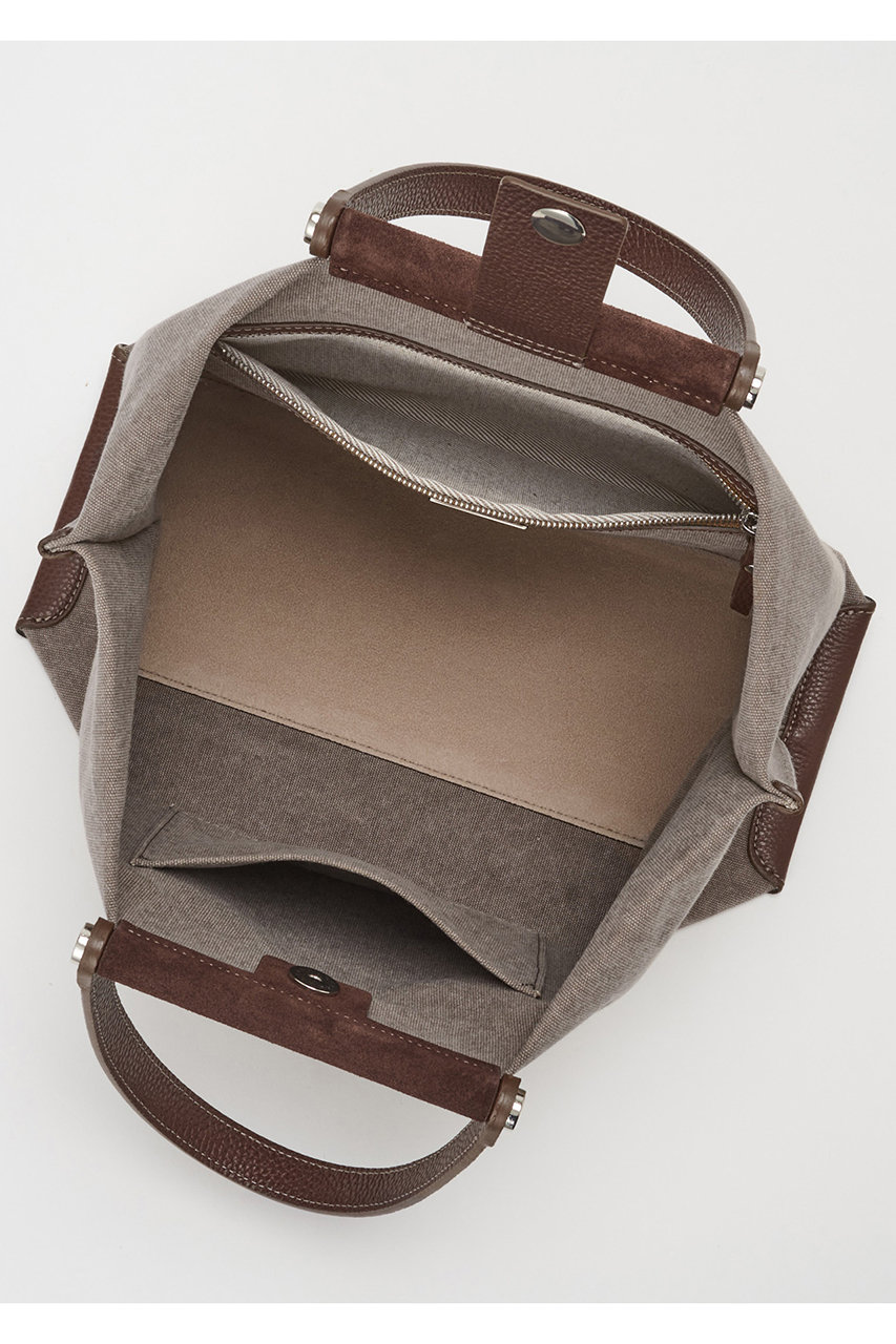 イアクッチ　ソルベット　M べージュ×ブラウン IACUCCI(イアクッチ)｜ソルベット L CANVAS/RUGA/サンドベージュ の