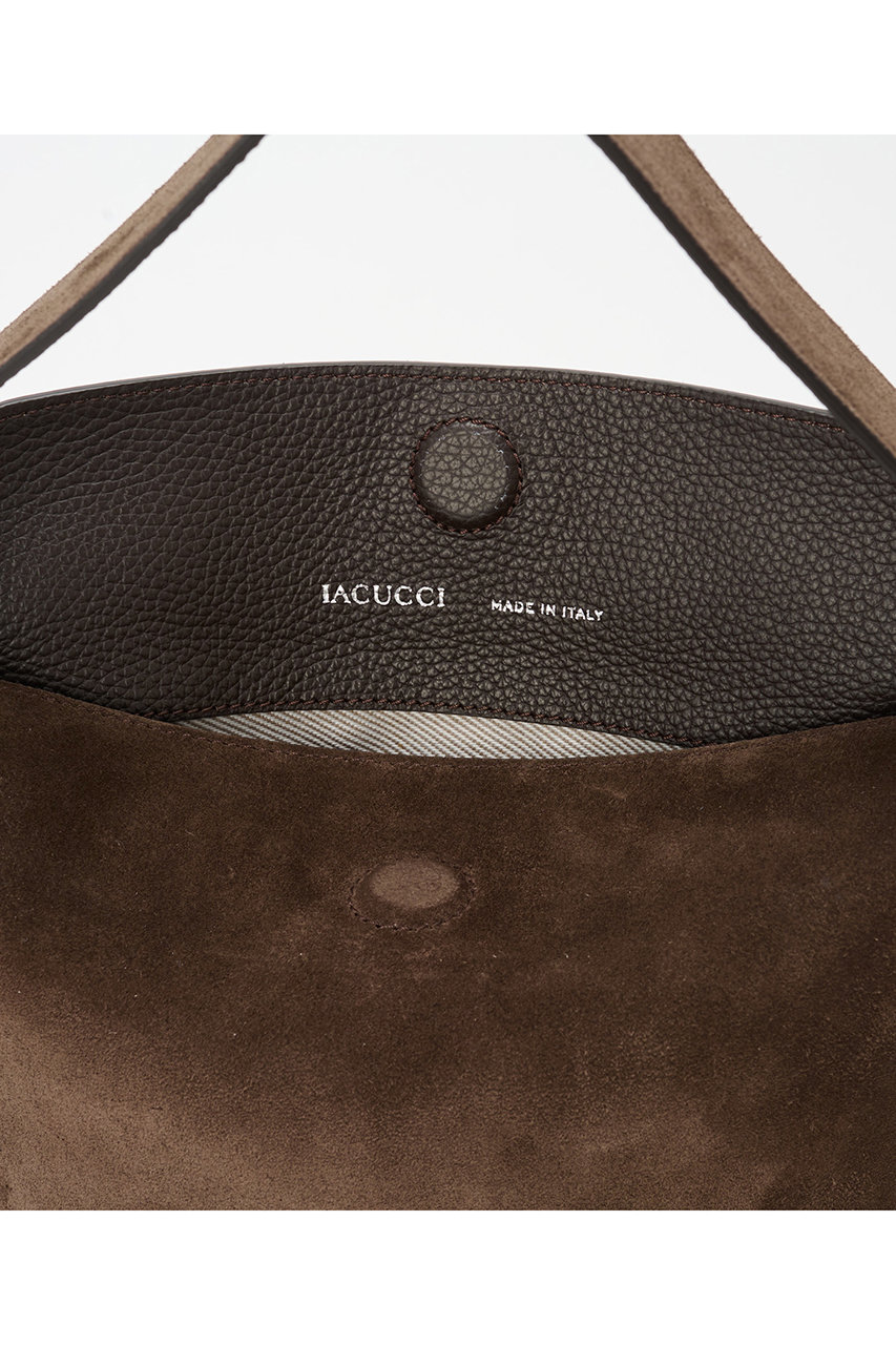 knt IACUCCI イコーナベルト SUEDE イアクッチ スエード イアクッチ IACUCCI ソルベット M CANVAS/SUEDE （charcoal