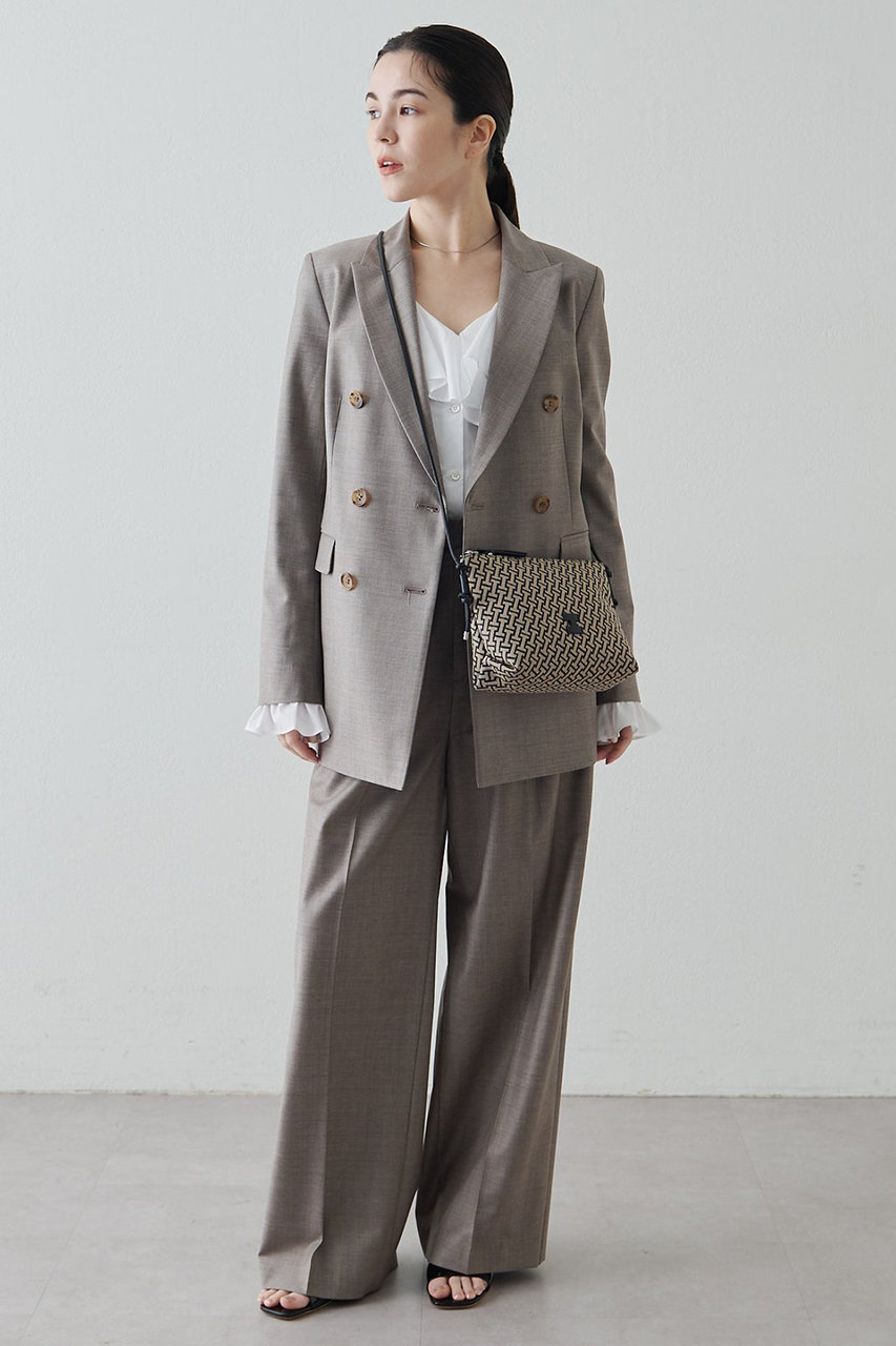 IACUCCI(イアクッチ)｜モノグランマ ポーチSD JACQUARD/RUGA/ブラック