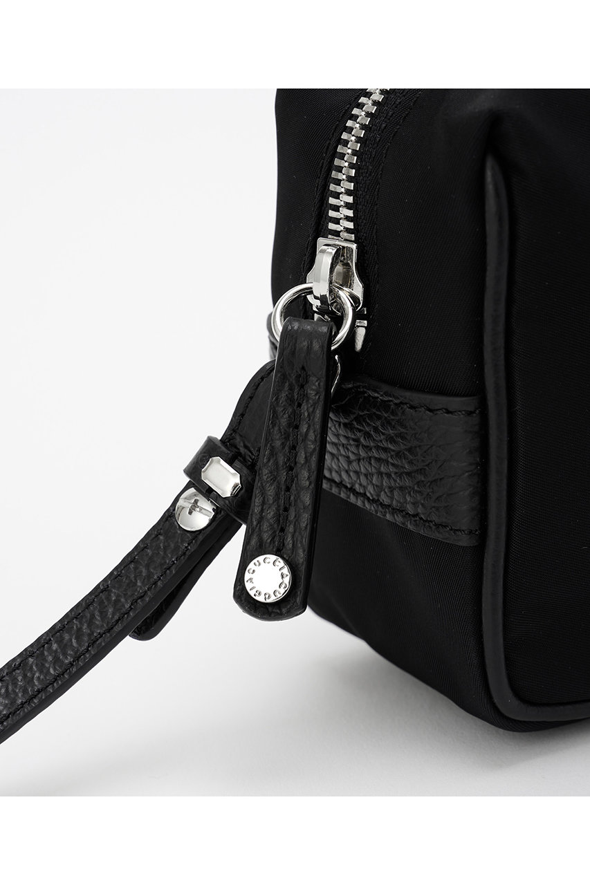 IACUCCI(イアクッチ)｜アーゴ ミニショルダーNYLON/CERVO/ブラック の