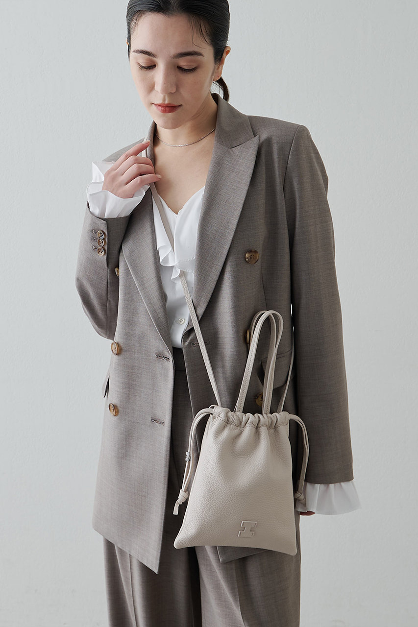 IACUCCI(イアクッチ)｜【予約販売】グラーノ 2WAYTOTE CERVO/エクリュ