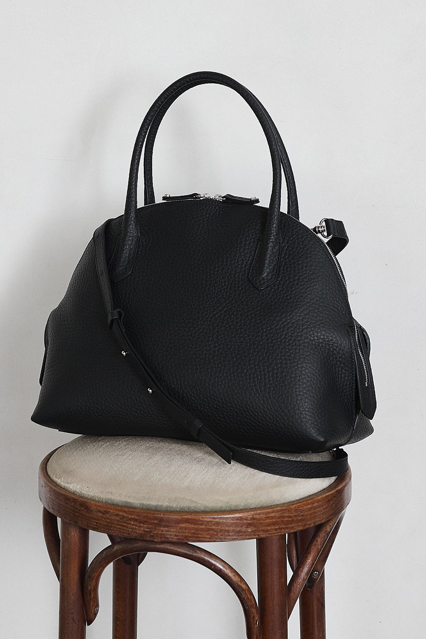 IACUCCI レザー ハンドバッグ ブラック IACUCCI(イアクッチ)｜【予約販売】アンゴロ L ALCE/ブラック の通販