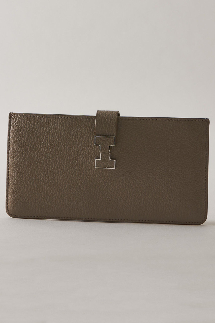 IACUCCI アバ ロングウォレット CERVO (グレージュ, F) イアクッチ ELLE SHOP