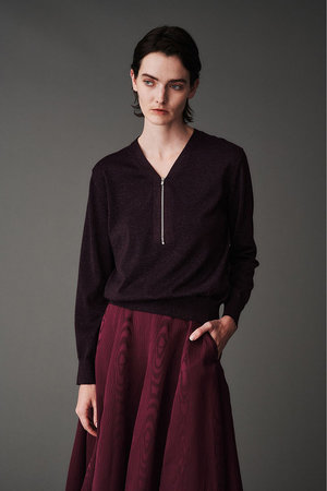 オブリオ/AUBRIOTのラメプレーティング プルオーバー(110300/110301)