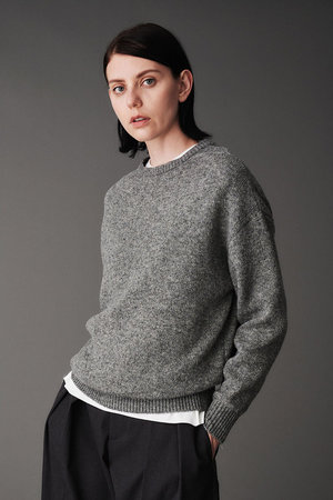 オブリオ/AUBRIOTのイタリアンウール セーター(110300/110301)