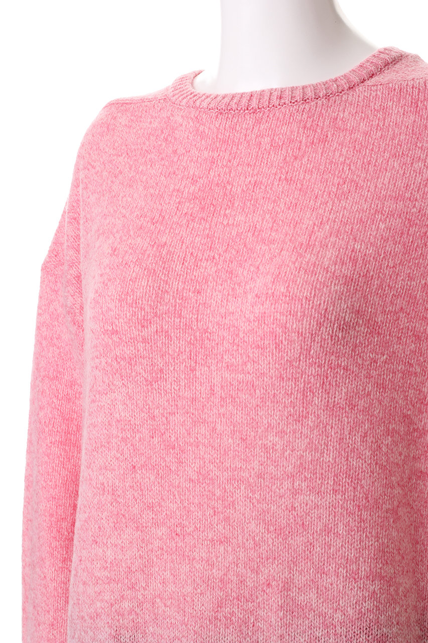 AUBRIOT(オブリオ)｜イタリアンウール セーター/ダークグレー の通販