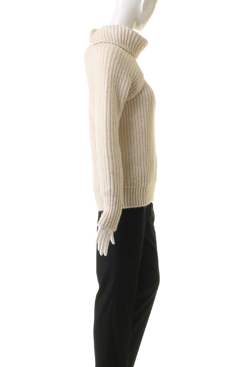 AUBRIOT(オブリオ)｜アルパカ混プルオーバーニットセット/オフホワイト