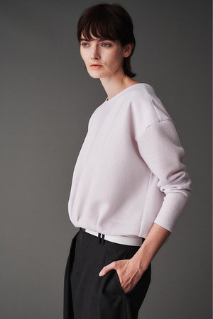 オブリオ/AUBRIOTのウールブークレー プルオーバー(110300/110301)