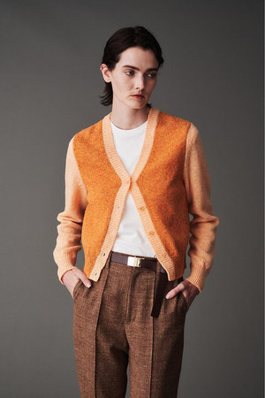 オブリオ/AUBRIOTのイタリアンウール カーディガン(110300/110303)