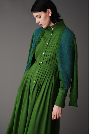 オブリオ/AUBRIOTのイタリアンウール カーディガン(110300/110303)