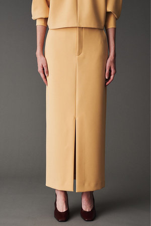 オブリオ/AUBRIOTのジョーゼットボンディング マキシタイトスカート(110700/110703)